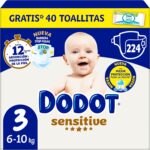 DODOT SENSITIVE TALLA 3 – 224 ud