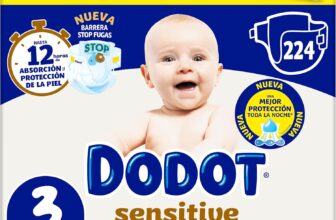 DODOT SENSITIVE TALLA 3 – 224 ud