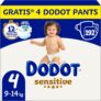 DODOT SENSITIVE TALLA 4 – 192 ud